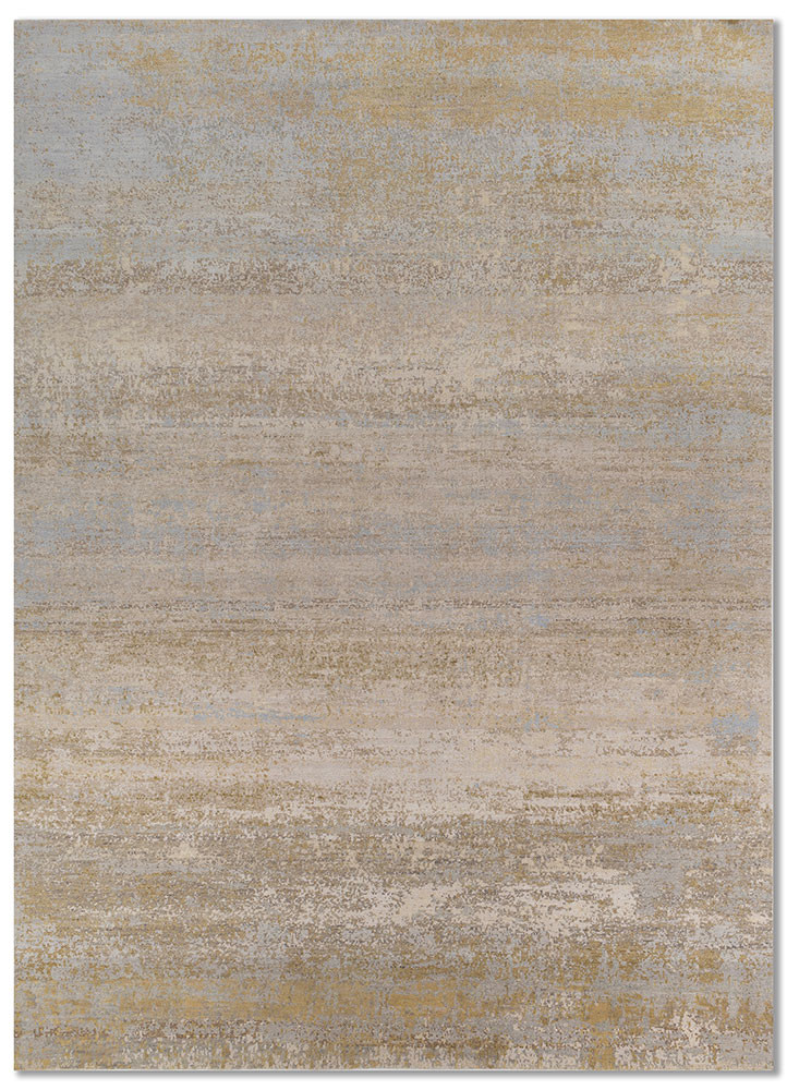 uvenuti ivory wool hand knotted Rug - HeadShot
