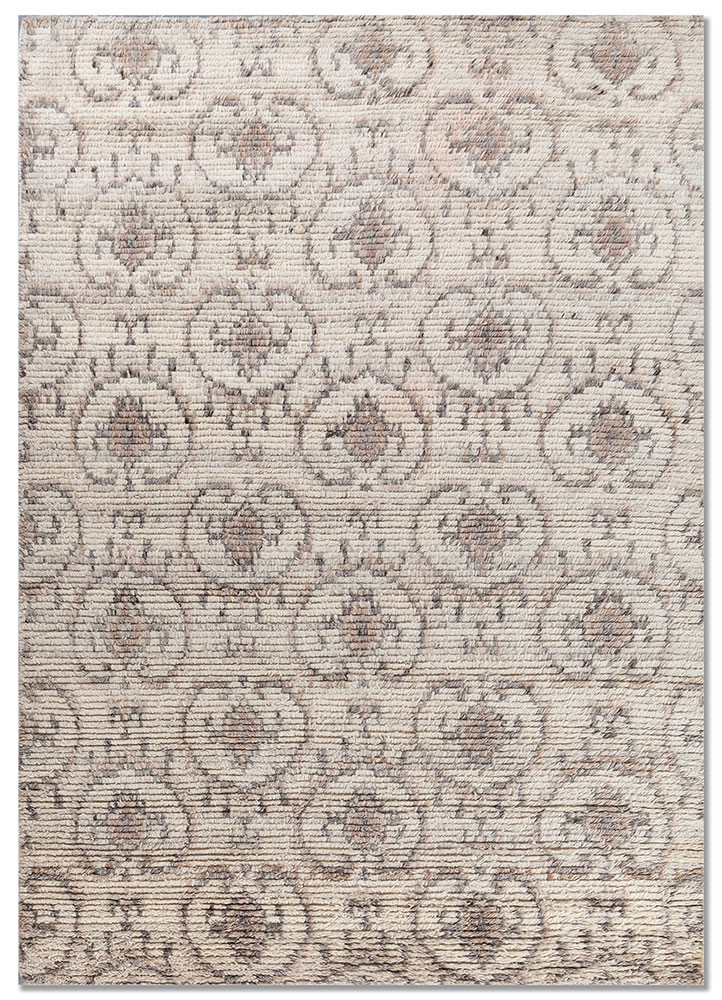 aprezo ivory wool hand knotted Rug - HeadShot aprezo ivory wool hand knotted Rug - HeadShot