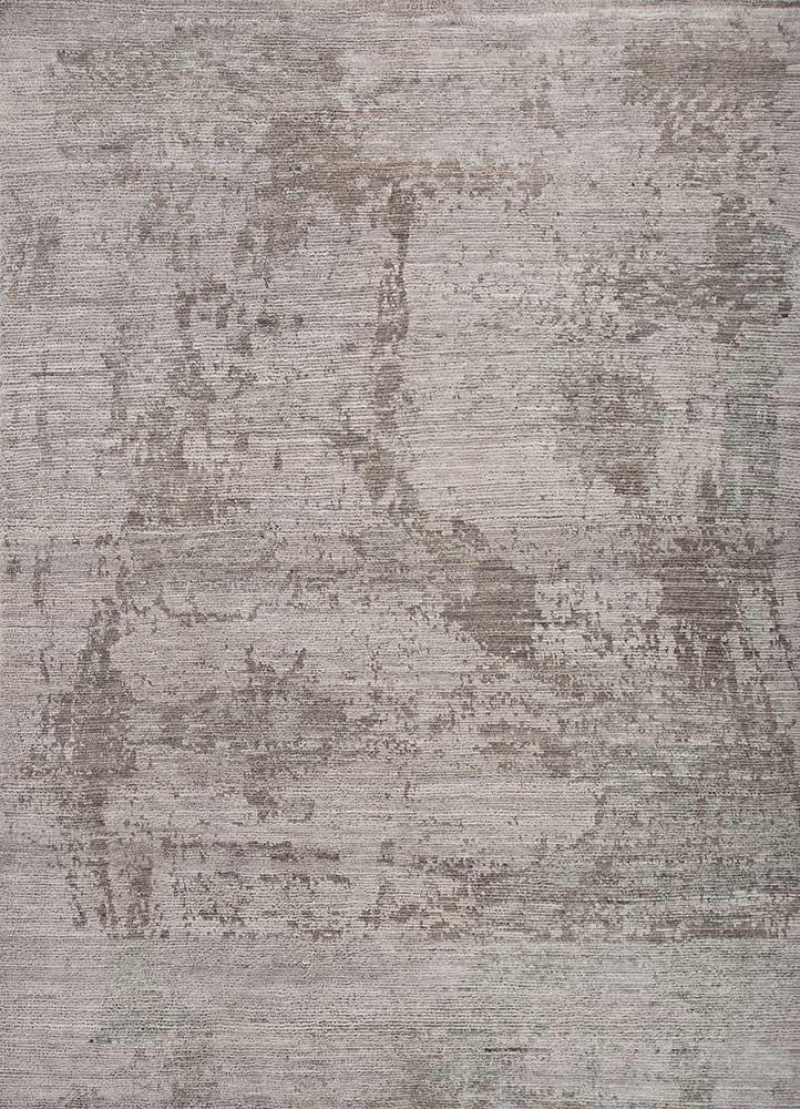 entropy grey and black wool hand knotted Rug - HeadShot entropy grey and black wool hand knotted Rug - HeadShot