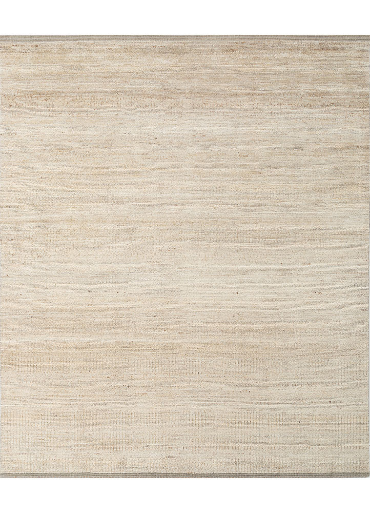 manifest ivory wool hand knotted Rug