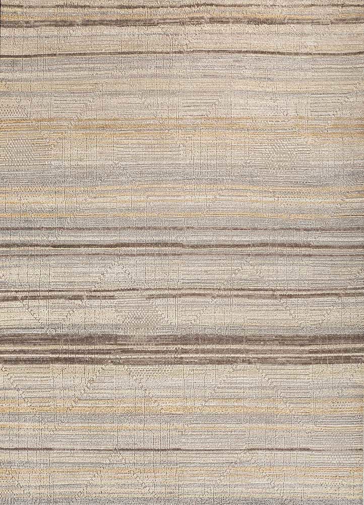 erbe beige and brown wool hand knotted Rug - HeadShot erbe beige and brown wool hand knotted Rug - HeadShot