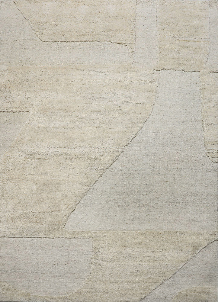 zuri ivory wool hand knotted Rug - HeadShot zuri ivory wool hand knotted Rug - HeadShot