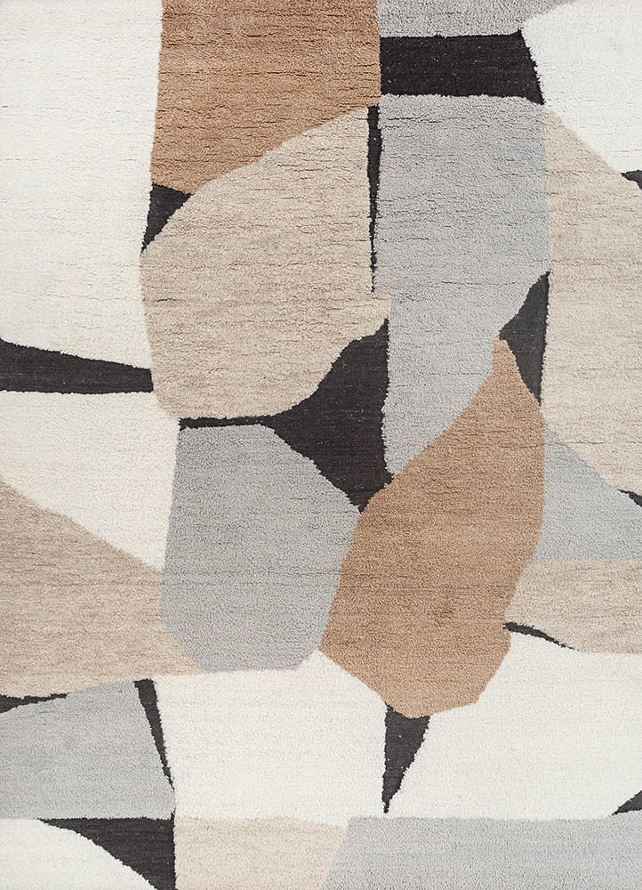 zuri blue wool hand knotted Rug - HeadShot zuri blue wool hand knotted Rug - HeadShot