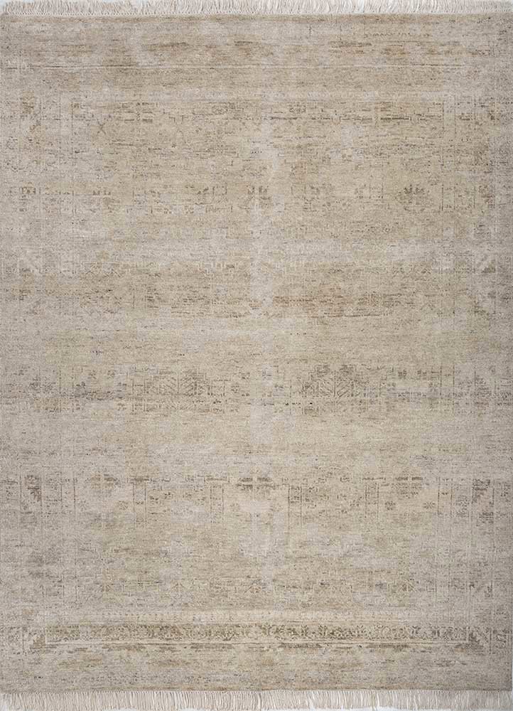 viscaya ivory wool hand knotted Rug - HeadShot viscaya ivory wool hand knotted Rug - HeadShot