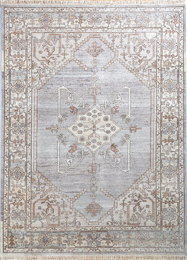 thyme ivory afghan wool hand knotted Rug - HeadShot thyme ivory afghan wool hand knotted Rug - HeadShot