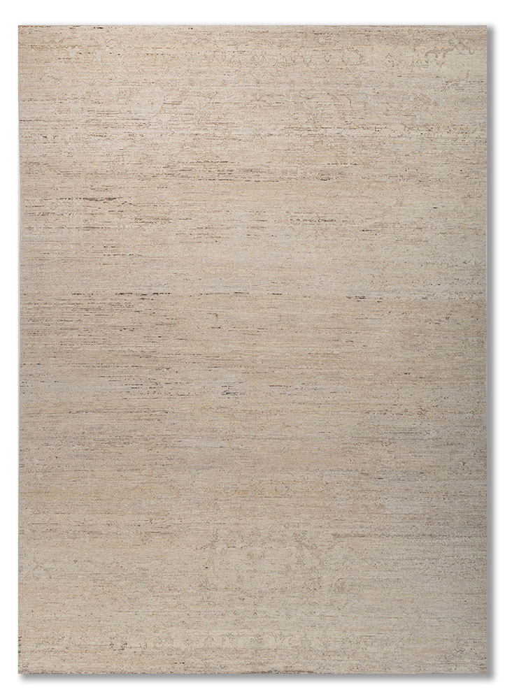 viscaya ivory wool hand knotted Rug