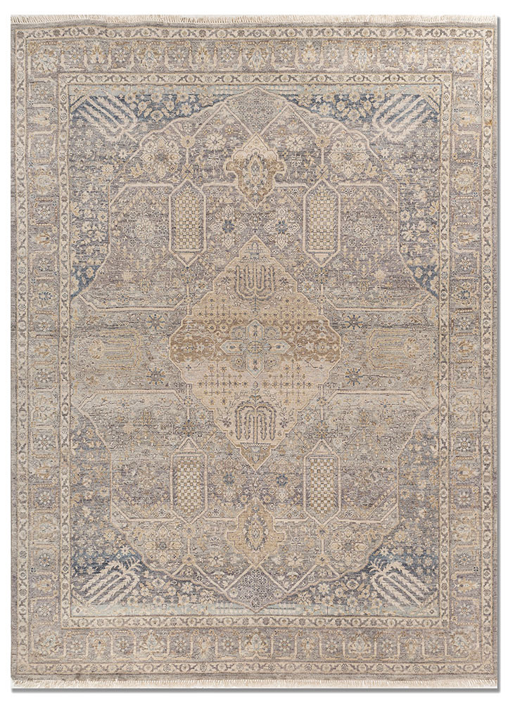 someplace in time blue afghan wool hand knotted Rug - HeadShot someplace in time blue afghan wool hand knotted Rug - HeadShot
