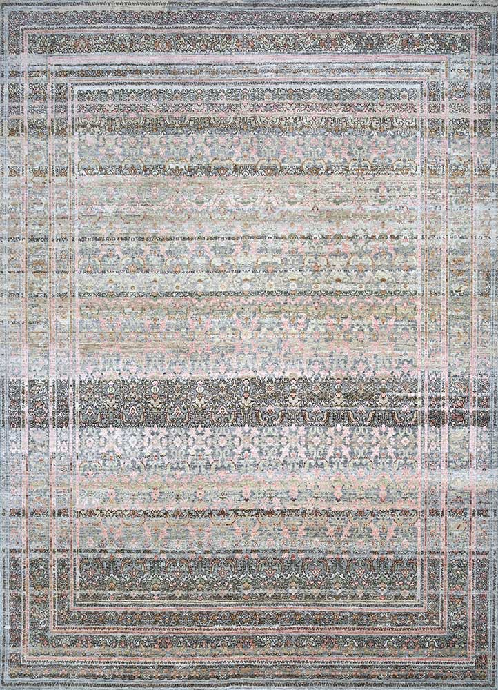  blue afghan wool hand knotted Rug