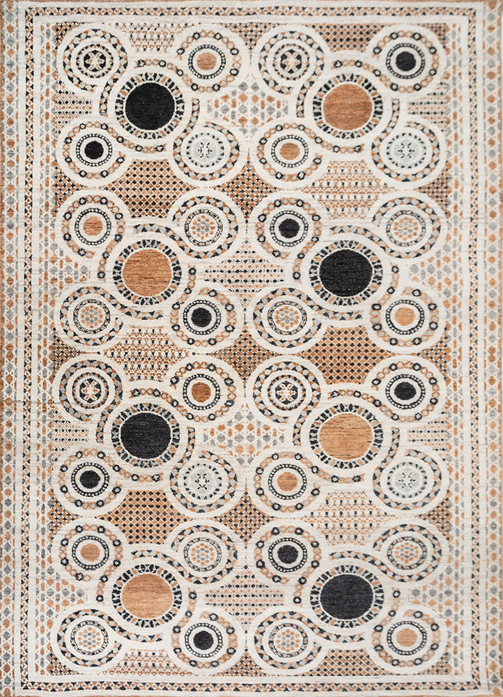 far pavilions ivory wool hand knotted Rug - HeadShot far pavilions ivory wool hand knotted Rug - HeadShot