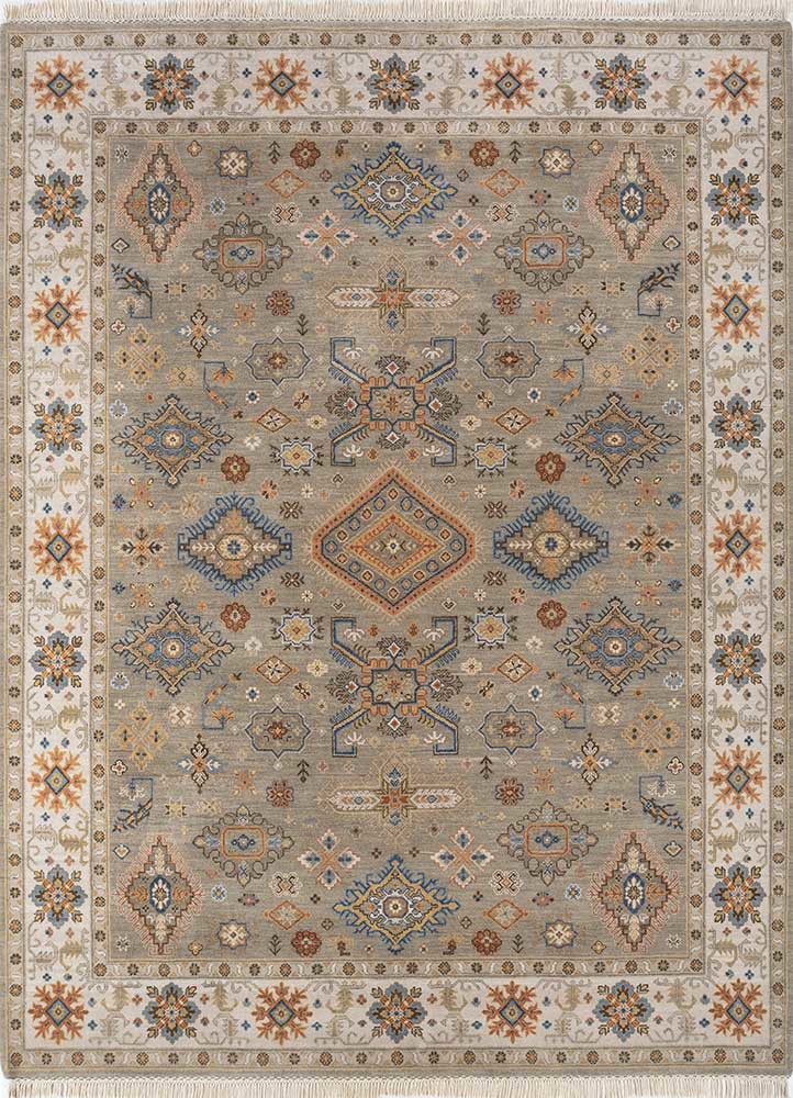 savana beige and brown wool hand knotted Rug - HeadShot savana beige and brown wool hand knotted Rug - HeadShot