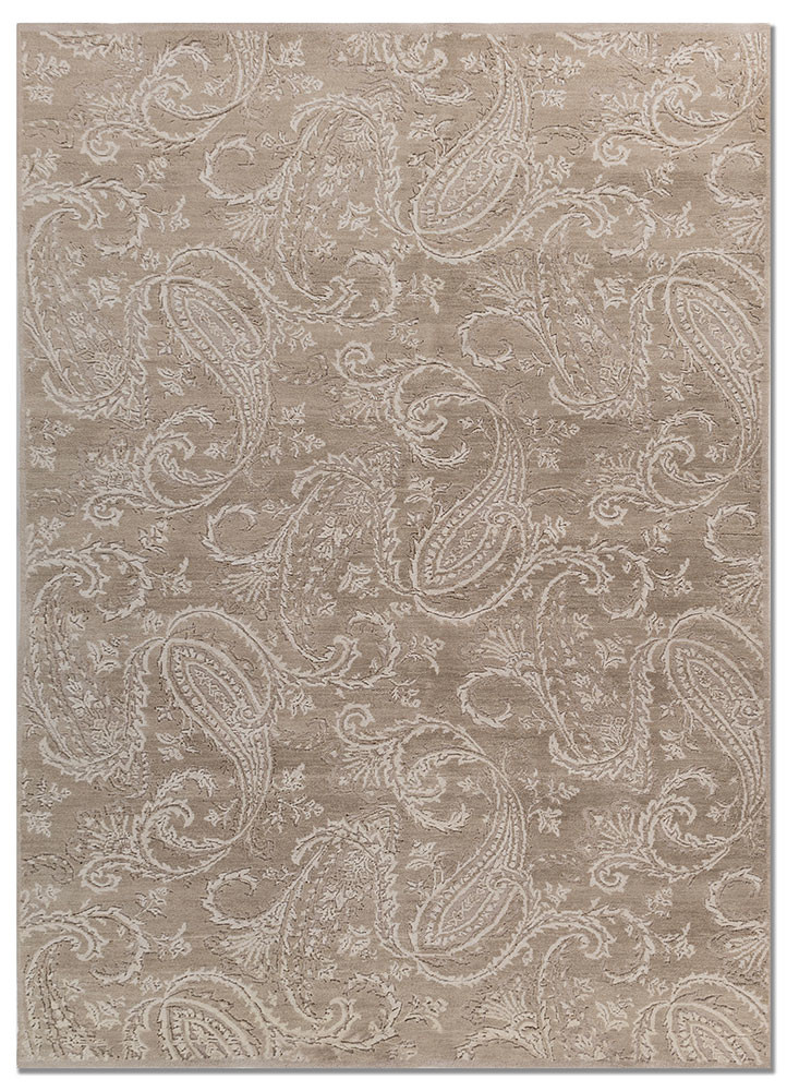 gilded age ivory wool hand knotted Rug - HeadShot gilded age ivory wool hand knotted Rug - HeadShot