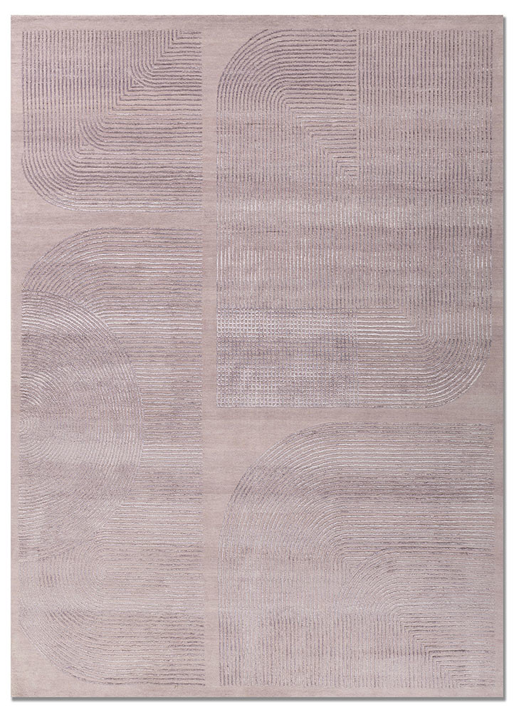 unfold by kavi red and orange wool and bamboo silk hand knotted Rug - HeadShot unfold by kavi red and orange wool and bamboo silk hand knotted Rug - HeadShot