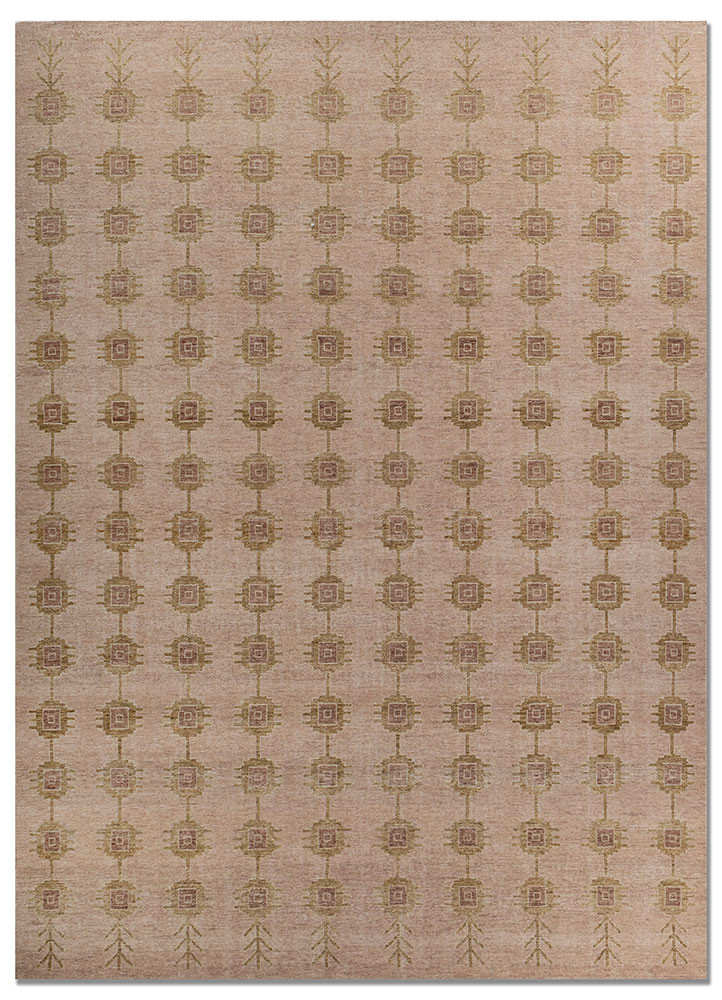 erbe red and orange wool hand knotted Rug - HeadShot erbe red and orange wool hand knotted Rug - HeadShot