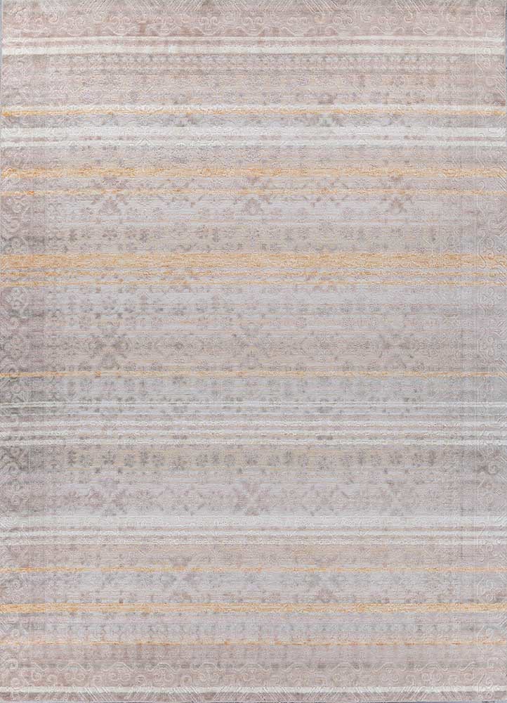 konstrukt red and orange jasmine hand loom Rug - HeadShot