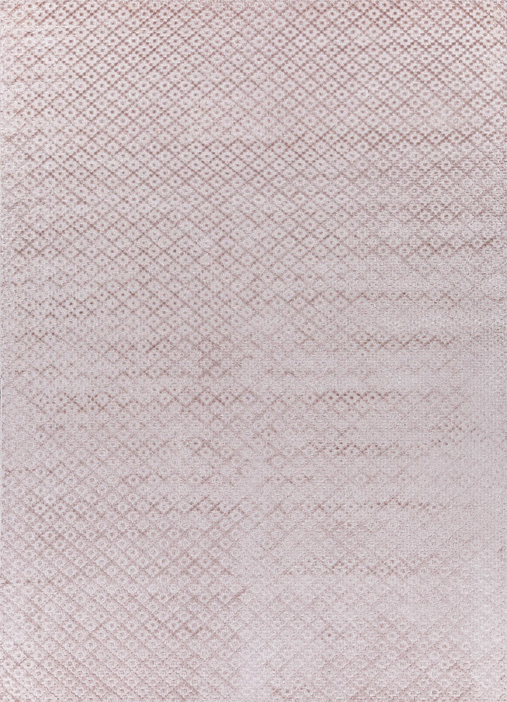 basis pink and purple viscose hand loom Rug - HeadShot basis pink and purple viscose hand loom Rug - HeadShot