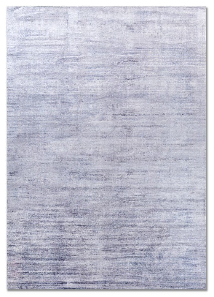 aprezo grey and black viscose hand loom Rug - HeadShot aprezo grey and black viscose hand loom Rug - HeadShot