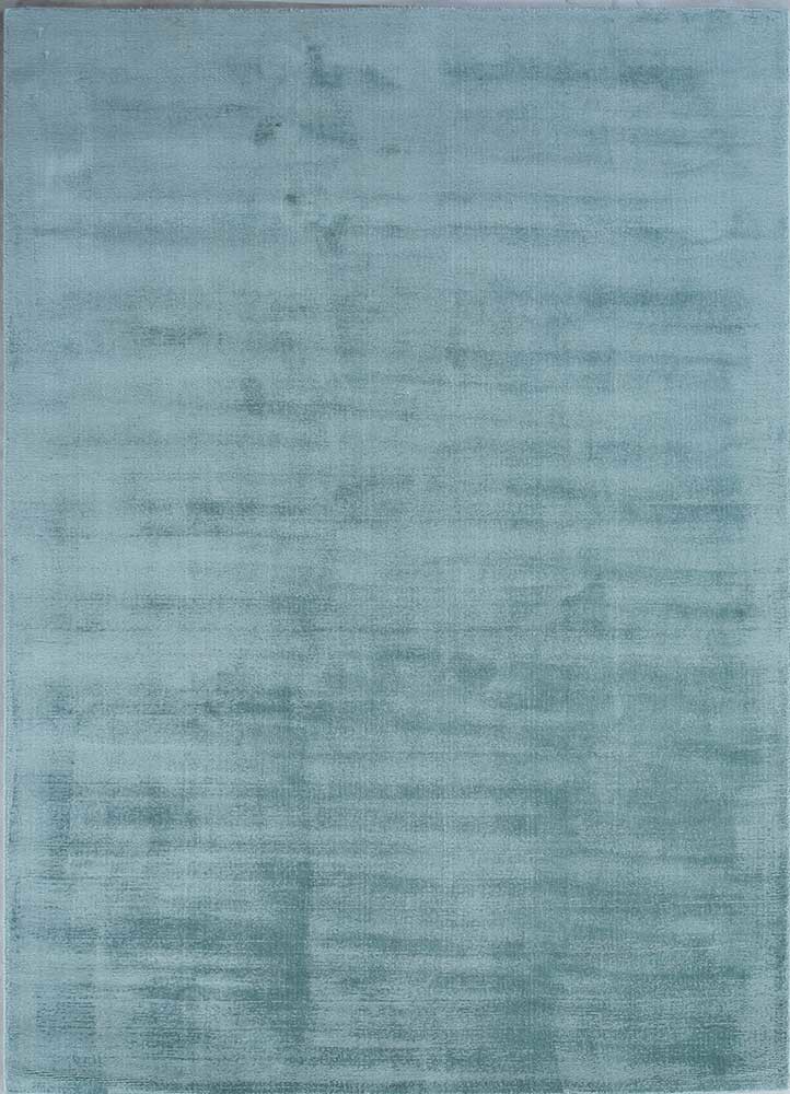  blue viscose hand loom Rug