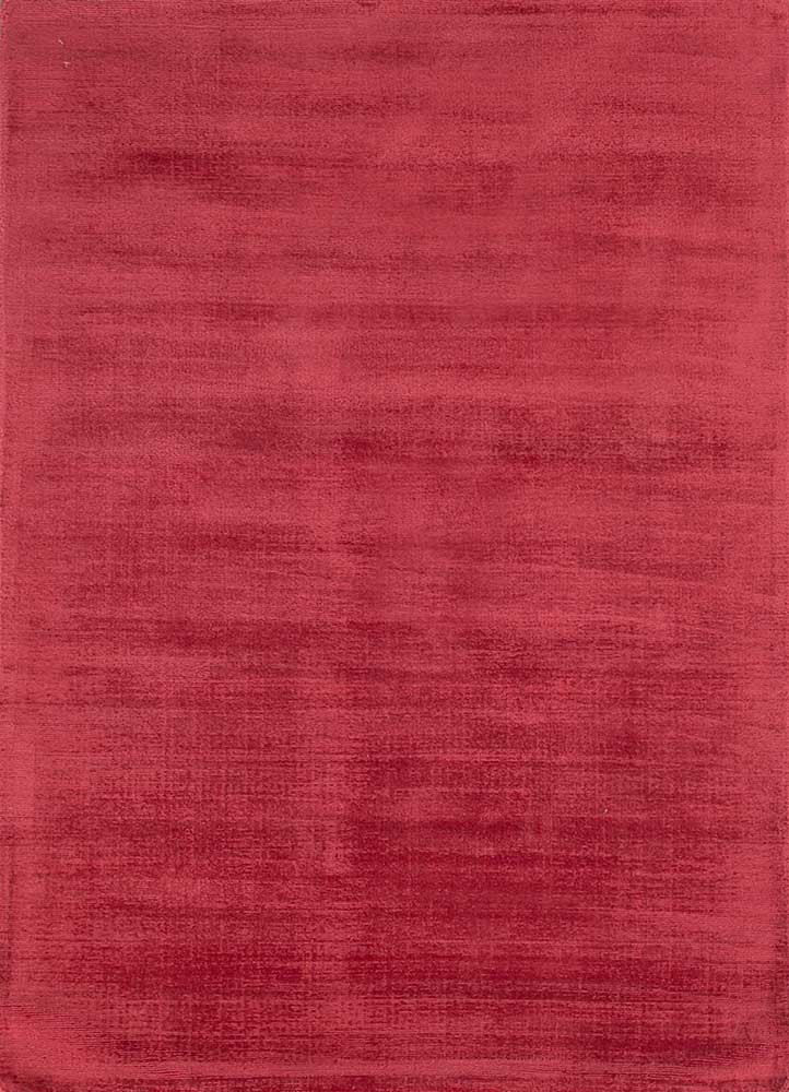 basis pink and purple viscose hand loom Rug - HeadShot