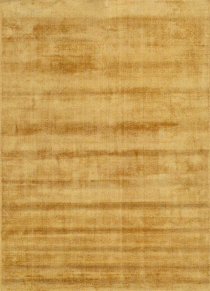  gold viscose hand loom Rug