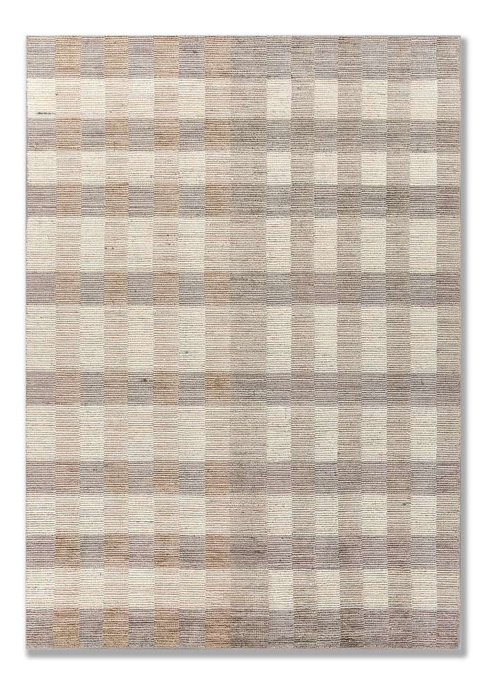 contour ivory wool hand loom Rug