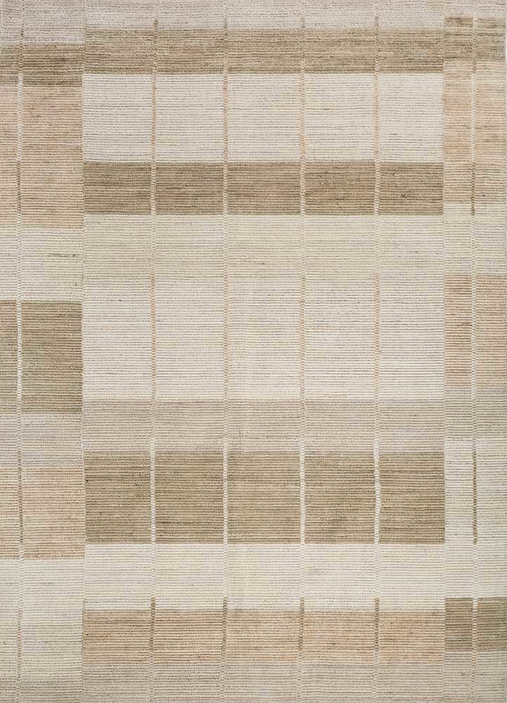  ivory wool hand loom Rug