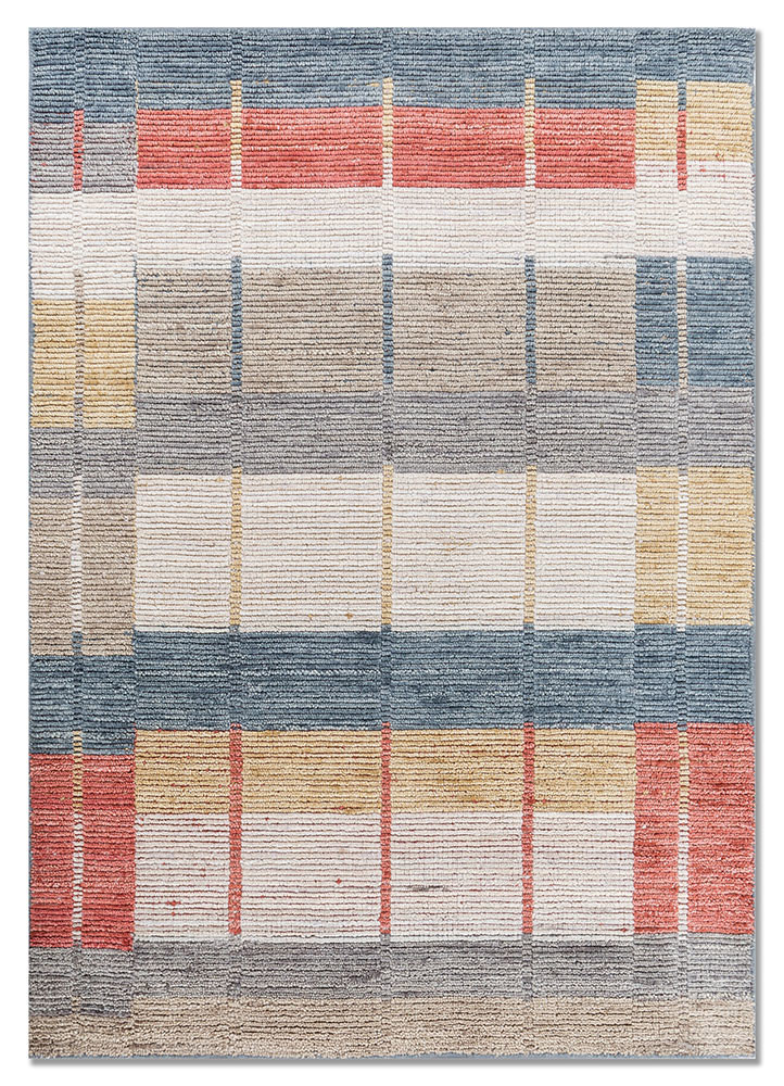 aprezo grey and black wool hand loom Rug - HeadShot aprezo grey and black wool hand loom Rug - HeadShot