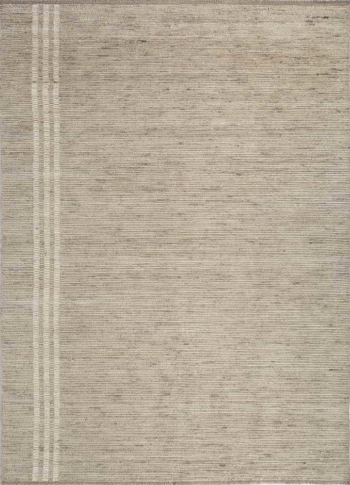 saga beige and brown wool hand loom Rug - HeadShot saga beige and brown wool hand loom Rug - HeadShot