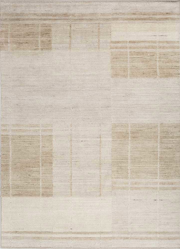contour ivory wool hand loom Rug
