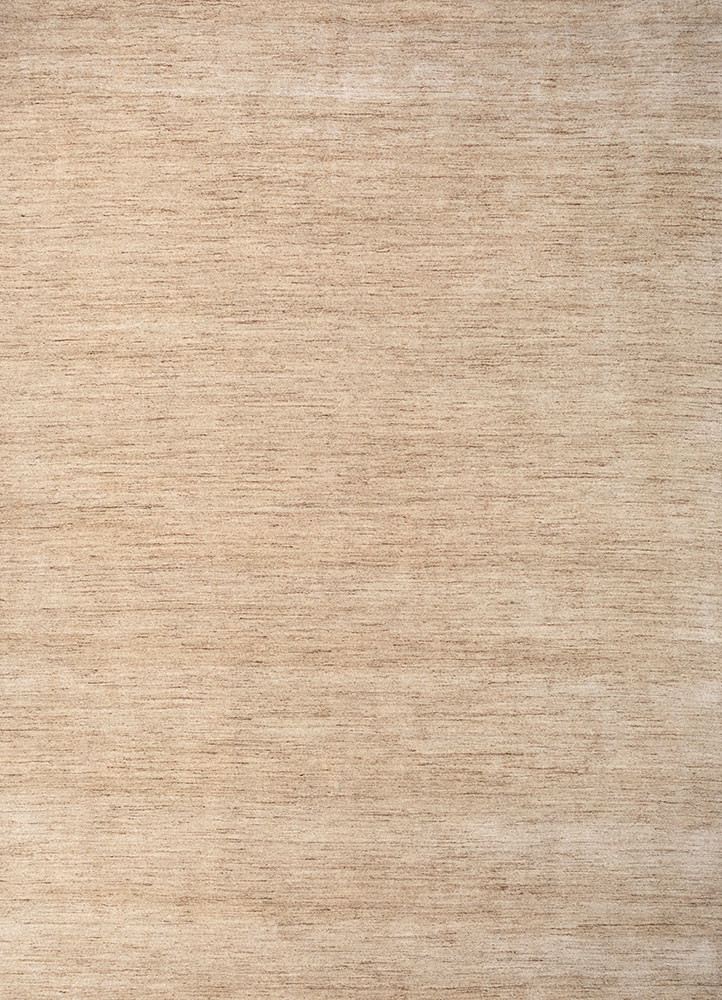  beige and brown wool hand loom Rug