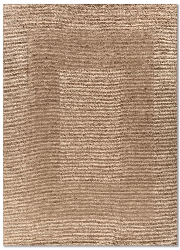 beige and brown beige and brown wool hand loom Rug
