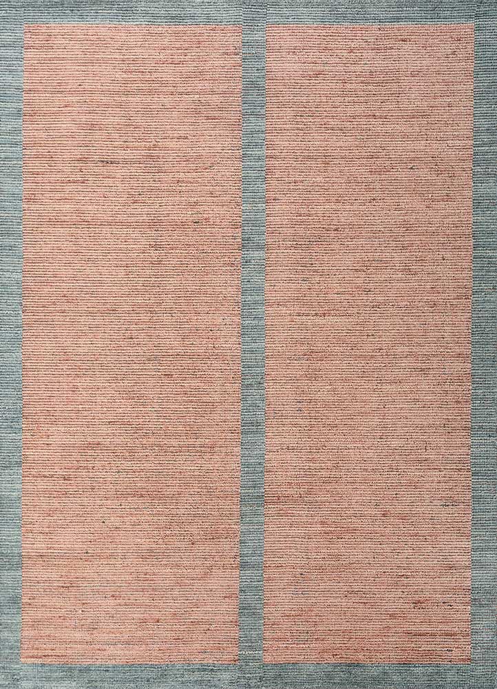 saga red and orange wool hand loom Rug - HeadShot saga red and orange wool hand loom Rug - HeadShot