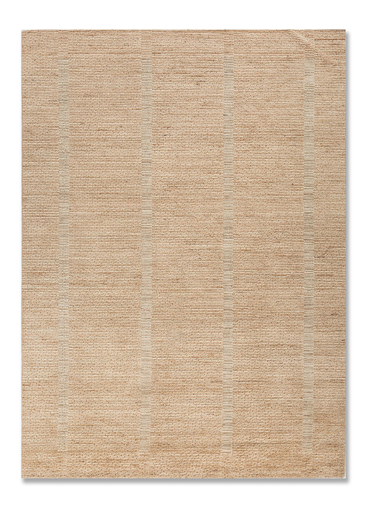 contour beige and brown wool hand loom Rug