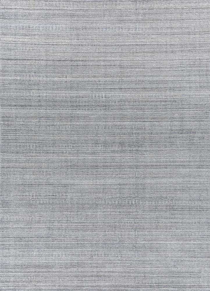 saga grey and black wool hand loom Rug - HeadShot saga grey and black wool hand loom Rug - HeadShot
