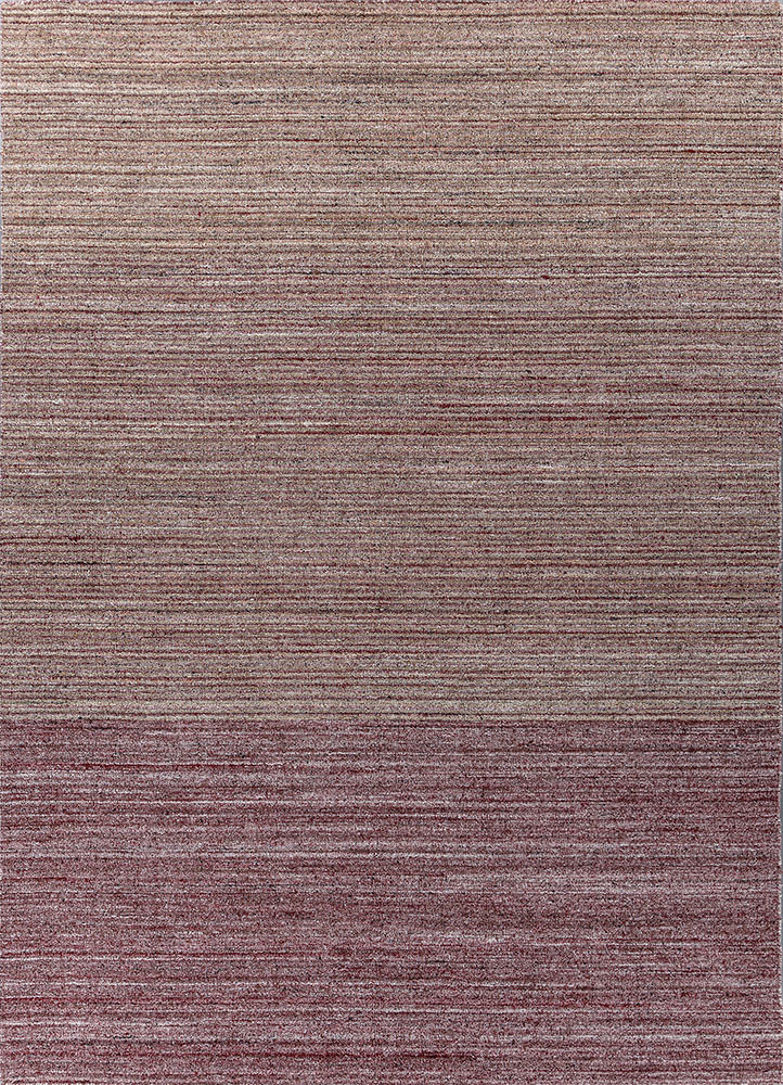 saga red and orange wool and viscose hand loom Rug - HeadShot saga red and orange wool and viscose hand loom Rug - HeadShot