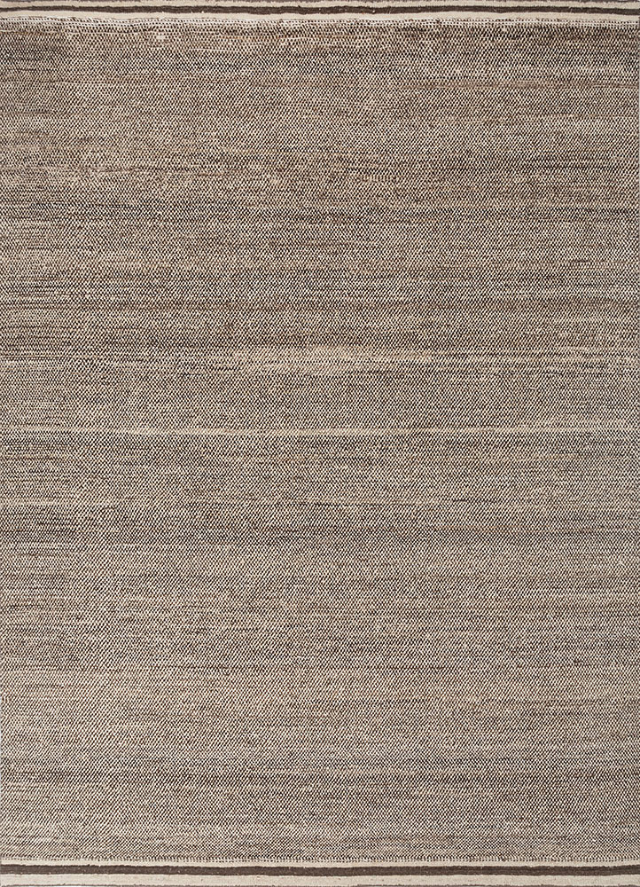 beige and brown beige and brown afghan wool hand knotted Rug
