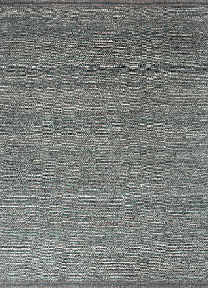 blue blue afghan wool hand knotted Rug