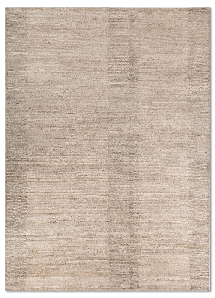blythe ivory wool hand knotted Rug - HeadShot
