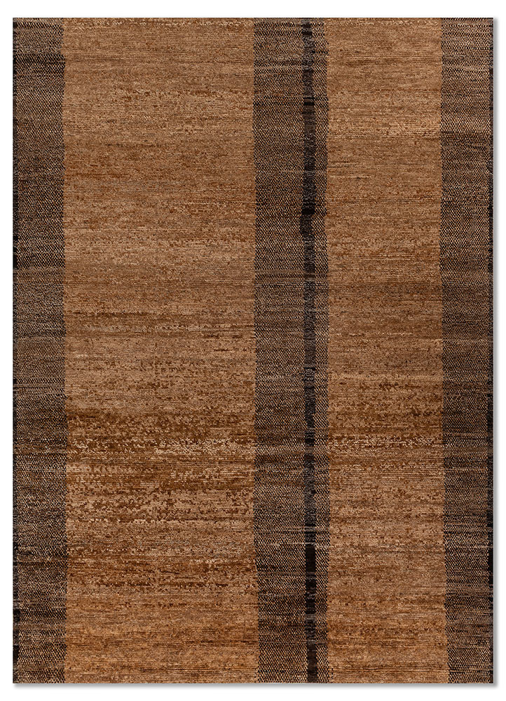  red and orange wool hand knotted Rug