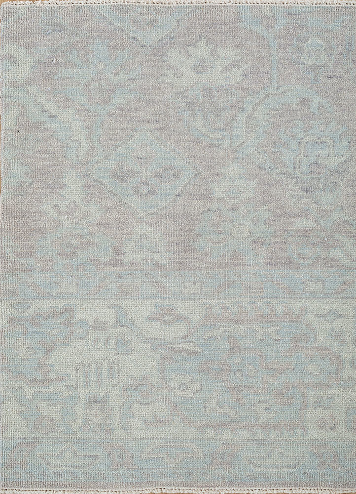 erbe grey and black wool hand knotted Rug - HeadShot erbe grey and black wool hand knotted Rug - HeadShot