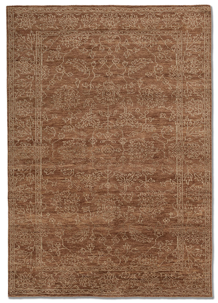 aprezo red and orange wool hand knotted Rug - HeadShot aprezo red and orange wool hand knotted Rug - HeadShot