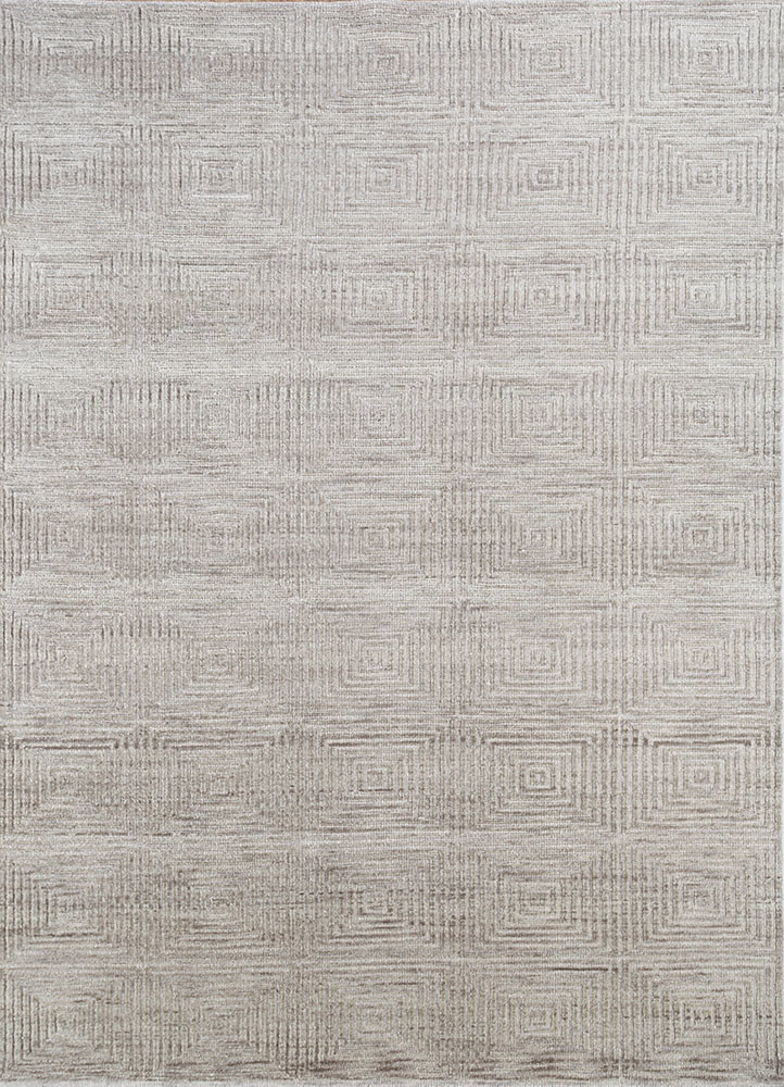thyme ivory wool hand knotted Rug - HeadShot thyme ivory wool hand knotted Rug - HeadShot