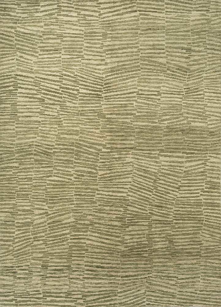thyme green wool hand knotted Rug - HeadShot thyme green wool hand knotted Rug - HeadShot