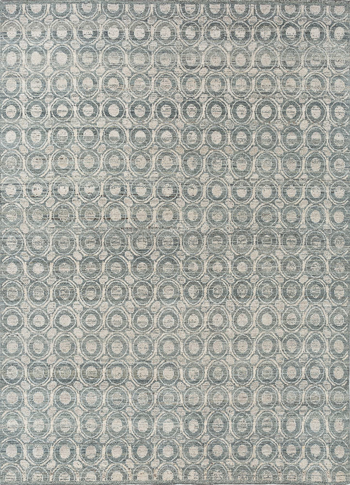 erbe blue afghan wool hand knotted Rug - HeadShot erbe blue afghan wool hand knotted Rug - HeadShot
