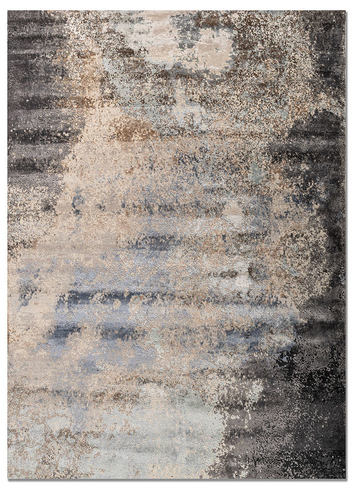 manifest ivory wool and bamboo silk hand knotted Rug - HeadShot manifest ivory wool and bamboo silk hand knotted Rug - HeadShot