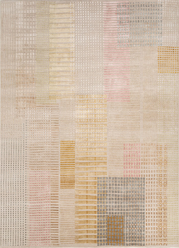 blythe ivory wool and bamboo silk hand knotted Rug - HeadShot blythe ivory wool and bamboo silk hand knotted Rug - HeadShot