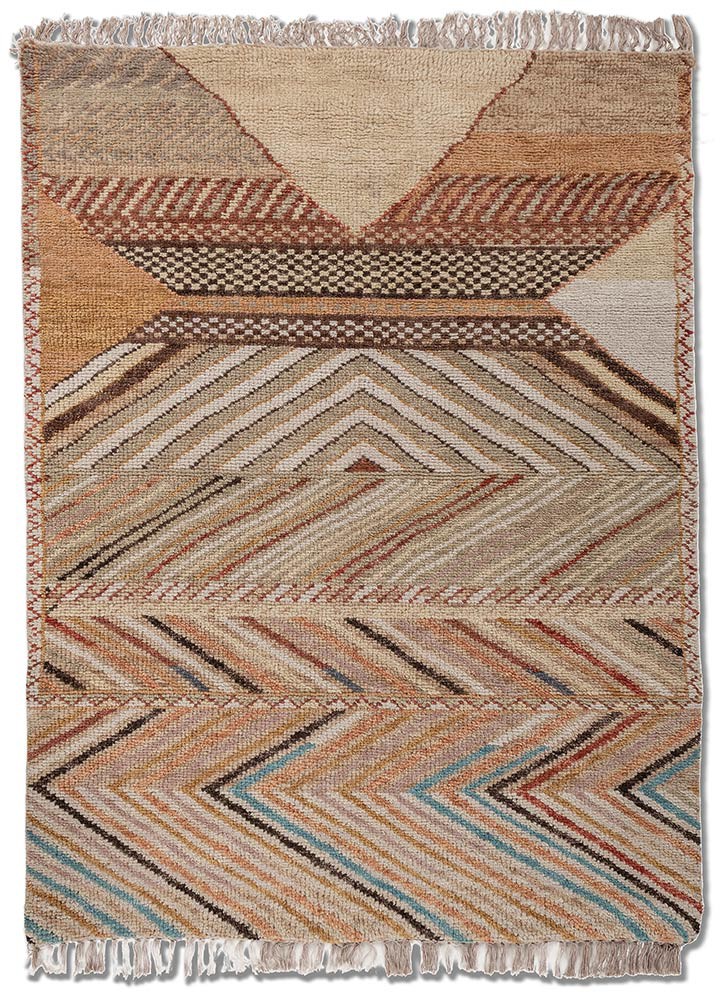 manchaha ivory wool hand knotted Rug - HeadShot manchaha ivory wool hand knotted Rug - HeadShot