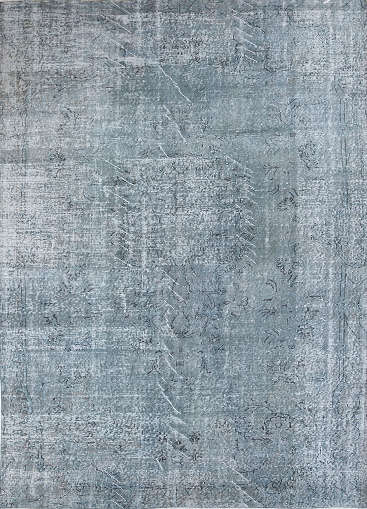 lacuna blue wool hand knotted Rug - HeadShot lacuna blue wool hand knotted Rug - HeadShot