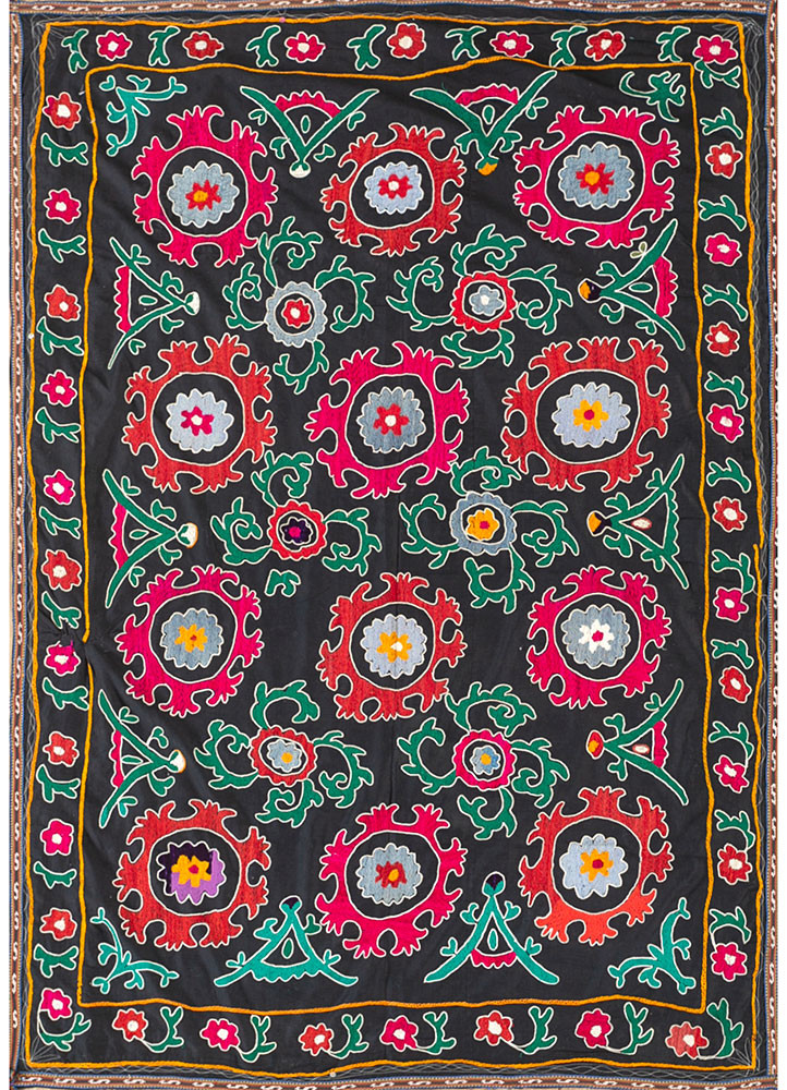 jean grey and black cotton hand loom Home Textile - HeadShot