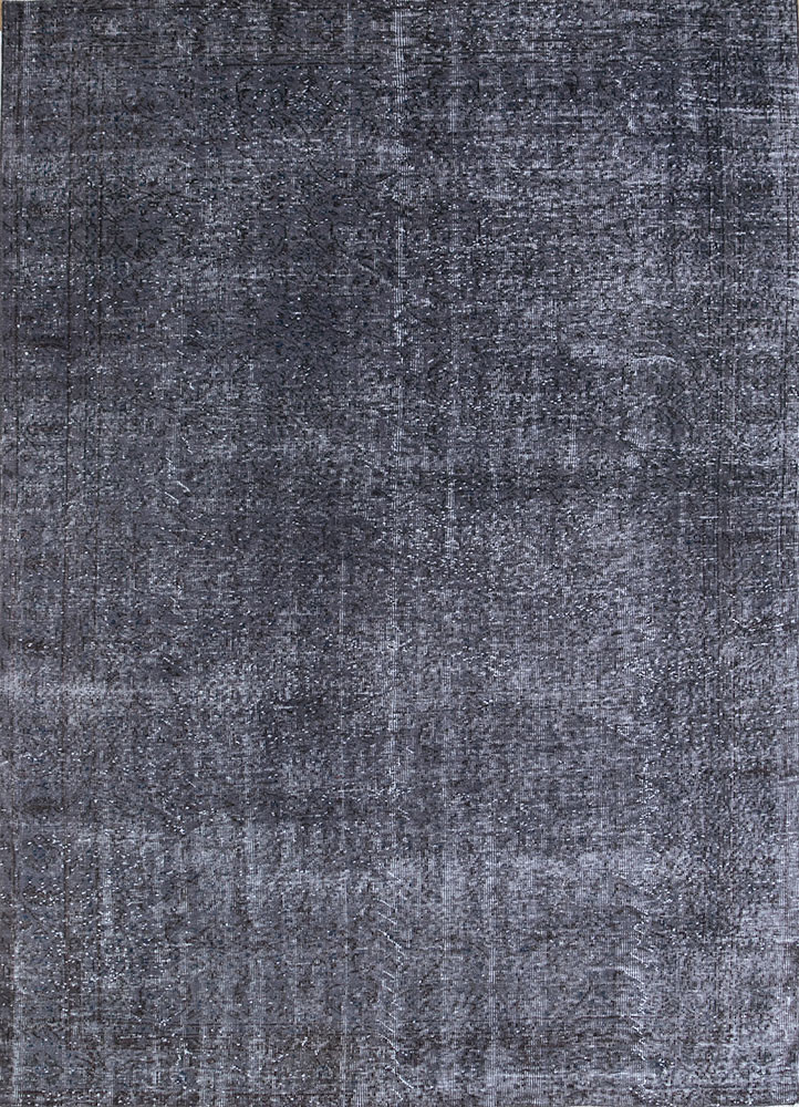 lacuna grey and black wool hand knotted Rug - HeadShot lacuna grey and black wool hand knotted Rug - HeadShot