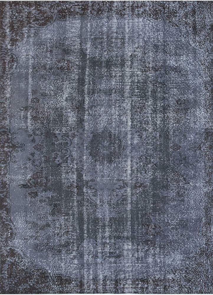 lacuna grey and black wool hand knotted Rug - HeadShot lacuna grey and black wool hand knotted Rug - HeadShot